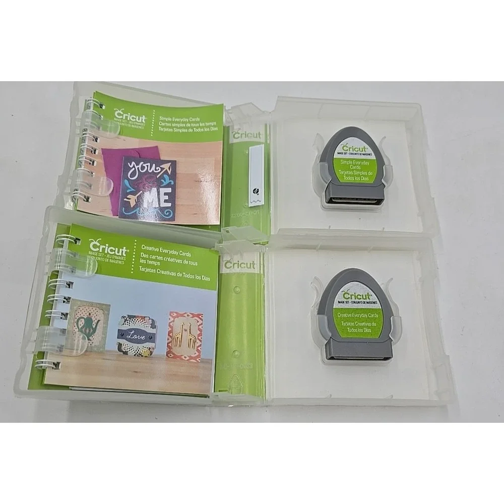 Cricut Creative Everyday Cards Simple Cards Image Sets Lot of 2